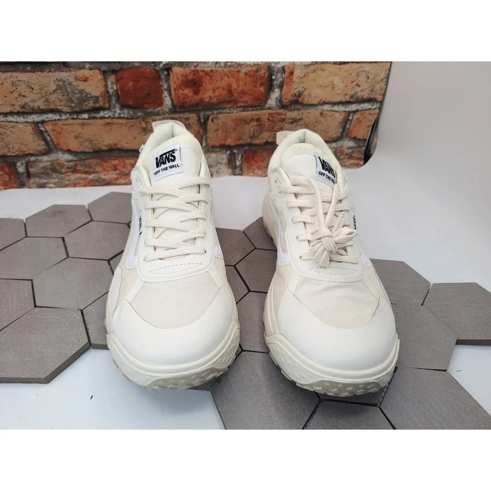Vans Crosspath Marshmallow Cream Chunky Trail Hiking Walking Men Sz 11.5 Sneaker